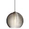 Besa Lighting Kristall 6 Cord Pendant, Smoke, Bronze Finish, 1x35W Halogen 1XT-461502-BR - alternate 1